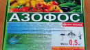 Návod na použití fungicidu azofos a jak jej správně naředit