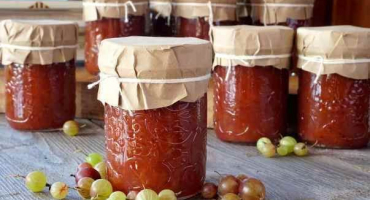 5 Nejlepších receptů na angreštový džus v hrnci šťávy na zimu