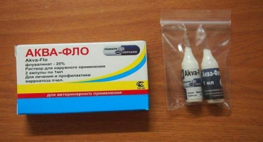 Návod k použití aqua-flo pro včely a pravidla zpracování, analogy