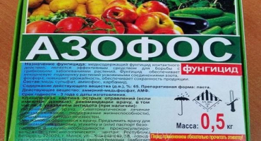 Návod na použití fungicidu azofos a jak jej správně naředit