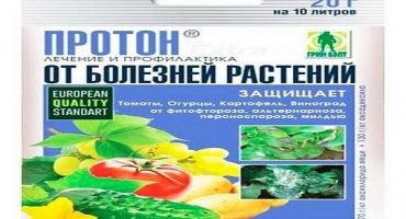 Návod k použití fungicidního protonu, bezpečnostní opatření a analogy