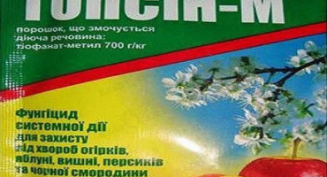 Návod k použití fungicidu topsin m a mechanismus účinku