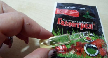 Návod na použití plevele gazontrela, složení a míry spotřeby