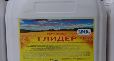 Návod na použití herbicidního kluzáku proti plevelům