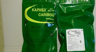 Návod k použití herbicidu karibou, mechanismus účinku a míry spotřeby