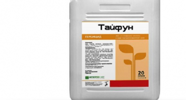 Návod k použití a rychlosti spotřeby herbicidu tajfunu