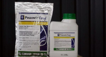 Návod k použití ridomil gold k ošetření hroznů, dávkování a čekací doba