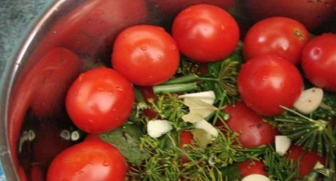 Nejlepší recepty na solená rajčata na horký způsob na zimu