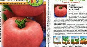 Popis odrůdy a vlastností pěstování rajčat supergiant pink f1