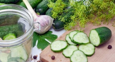 Recept na nakládání okurek v češtině na zimu