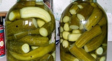 Recepty na konzervované okurky v jablečné šťávě na zimu