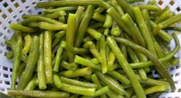 Recepty na nakládání chřestu a zelených fazolek v korejštině na zimu