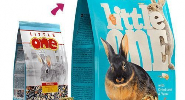 Složení a forma uvolňování krmiva pro králíky malé, pravidla aplikace