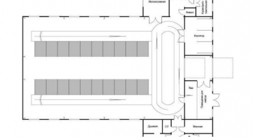 Vypracování projektu a plánu kravína pro 20 hlav, jak si jej postavit sami