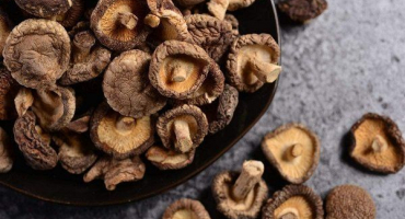 Způsoby přípravy sušené shiitake