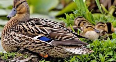 Kachna divoká: recenze divokého ptactva